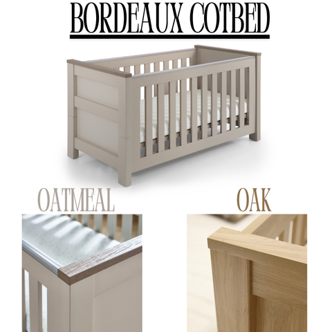 Bordeaux Cot Bed 70 x 140