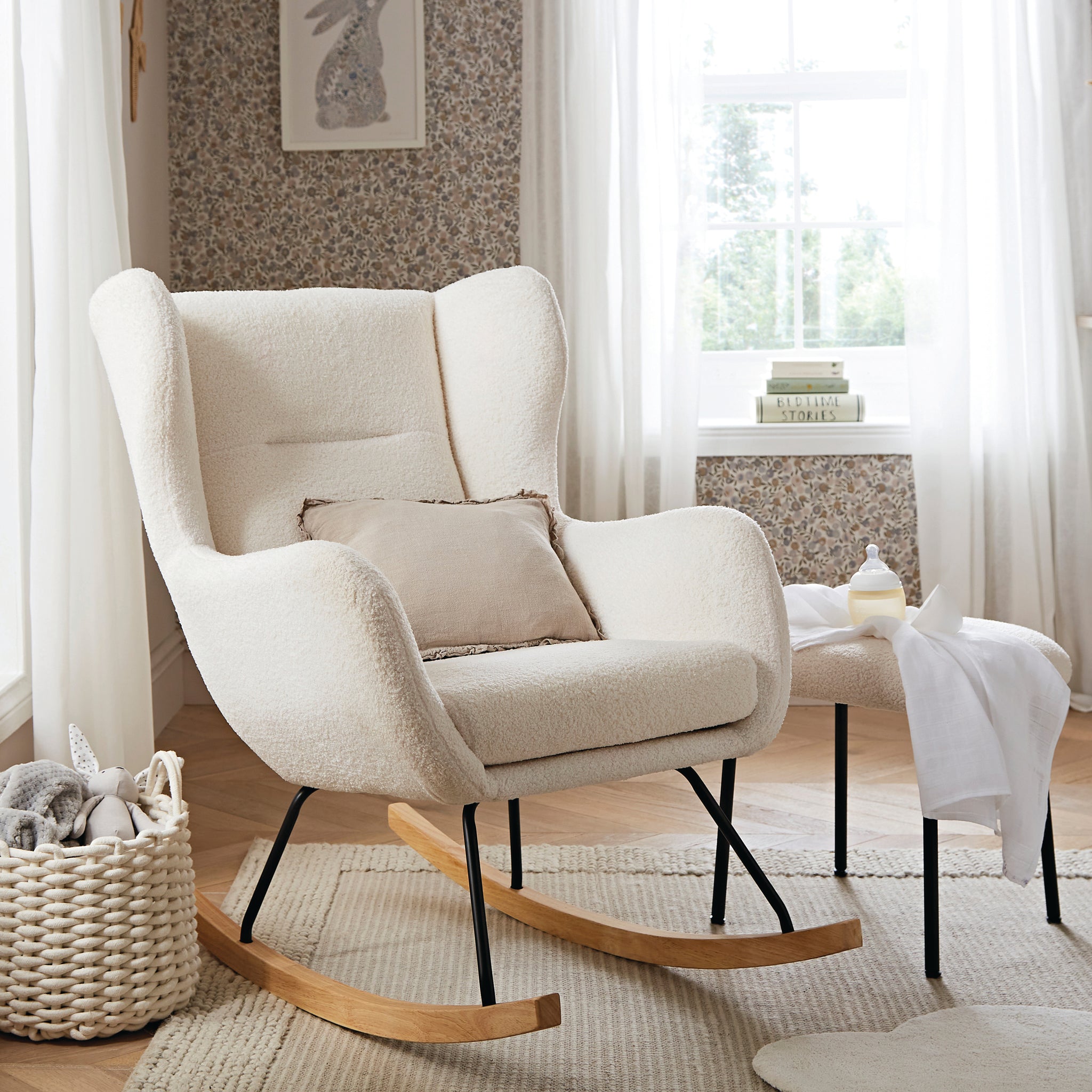 CuddleCo Marley Nursing Chair & Footstool
