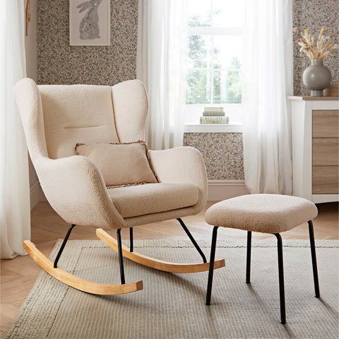 CuddleCo Marley Nursing Chair & Footstool