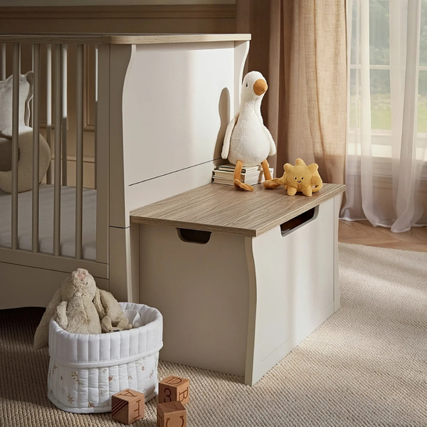 Clara Storage Box Cashmere/Ash