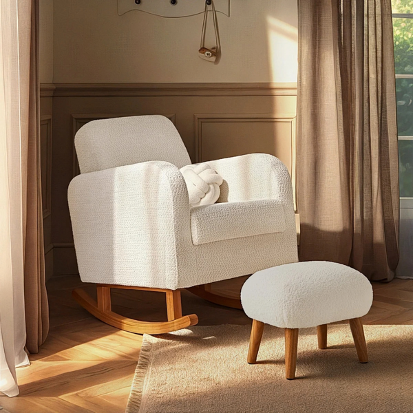 CuddleCo Etta Nursing Chair Boucle Off White