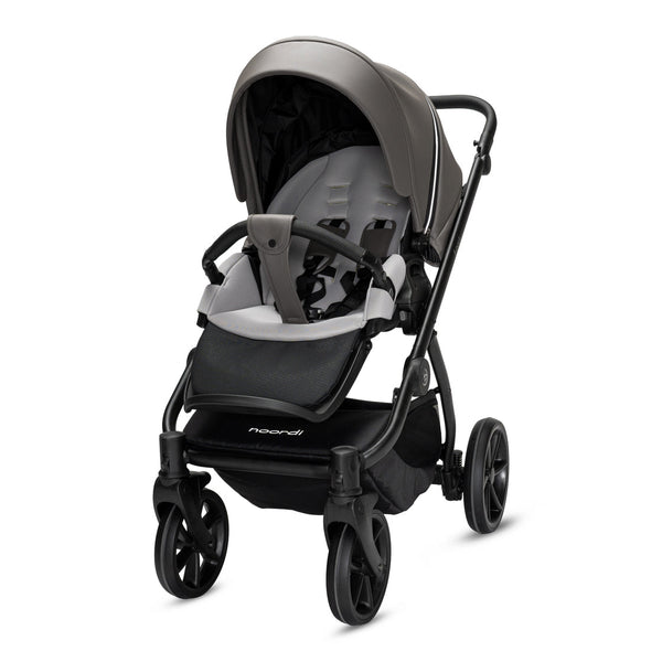 Noordi Fjordi V2 Leather - 3in1 Travel System with Terra i-Size Car Seat