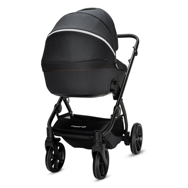 Noordi Fjordi V2 – 2in1 Pushchair with ThermoCot™ Carrycot, Voyager Black
