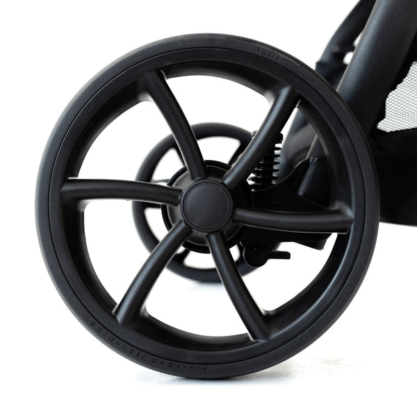 Noordi Fjordi V2 Leather - 2in1 Pushchair with ThermoCot™ Carrycot- Sage