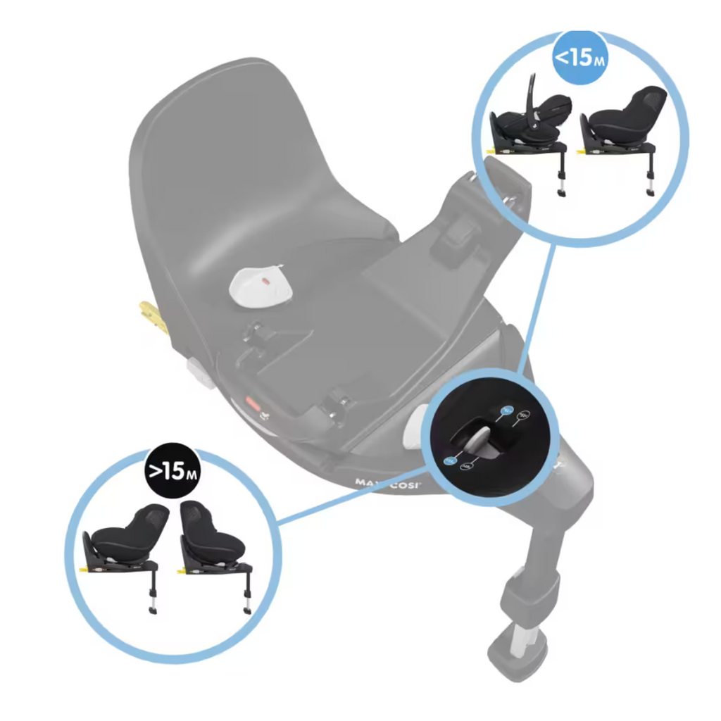 maxi cosi 360 slide Maxi Cosi FamilyFix 360 Pro Slide-Out – Finney's Pram and Nursery Specialist (Finneys Pram Ltd)