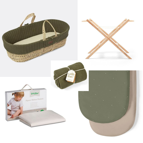 LGS 6 Piece Moses Basket Bundle