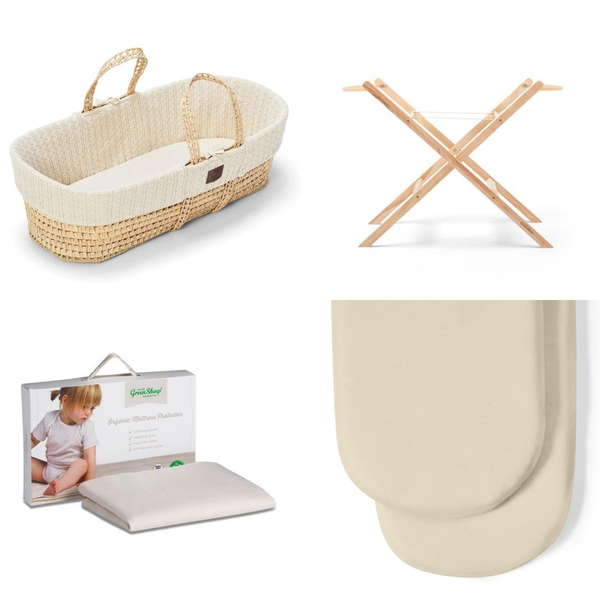 LGS 5 Piece Moses Basket Bundle