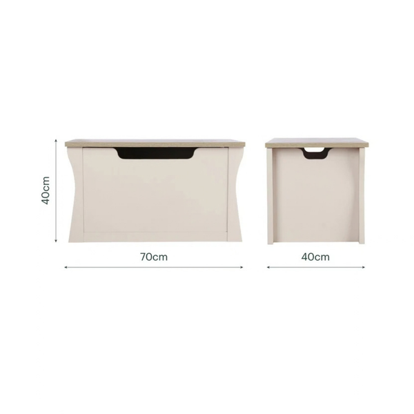Clara Storage Box Cashmere/Ash