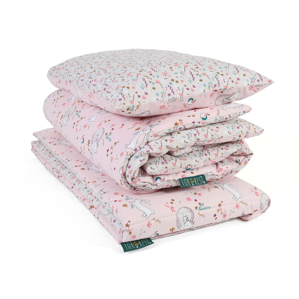 FORREST 3 Piece Reversible Cot Bed Set - Meadowland