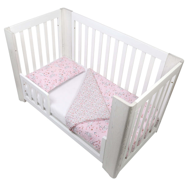 FORREST 3 Piece Reversible Cot Bed Set - Meadowland