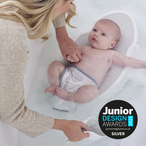 Shnuggle Newborn Baby Bath Support - Taupe