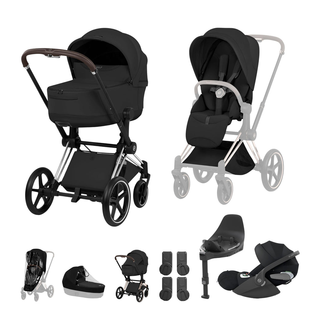 cybex fitron Cybex Priam5 5pc Bundle – Finney's Pram and Nursery Specialist (Finneys Pram Ltd)