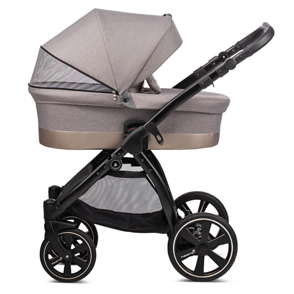 Noordi Sole Go 3in1 + Travel Carrier Car Seat, Beige