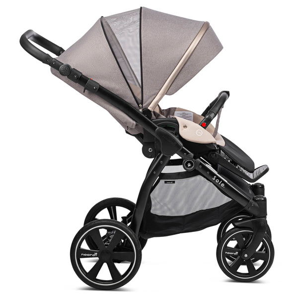 Noordi Sole Go 3in1 + Travel Carrier Car Seat, Beige