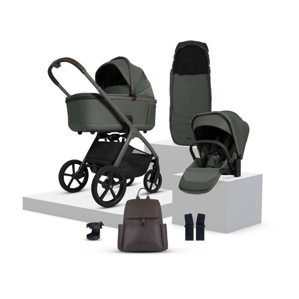 Silver Cross Cove Bundle with Glide Plus 360 Plus Car Seat and Base
