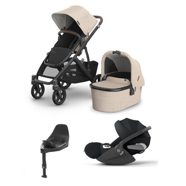 UPPAbaby Vista V3 + Cybex Cloud T Car Seat and Base T