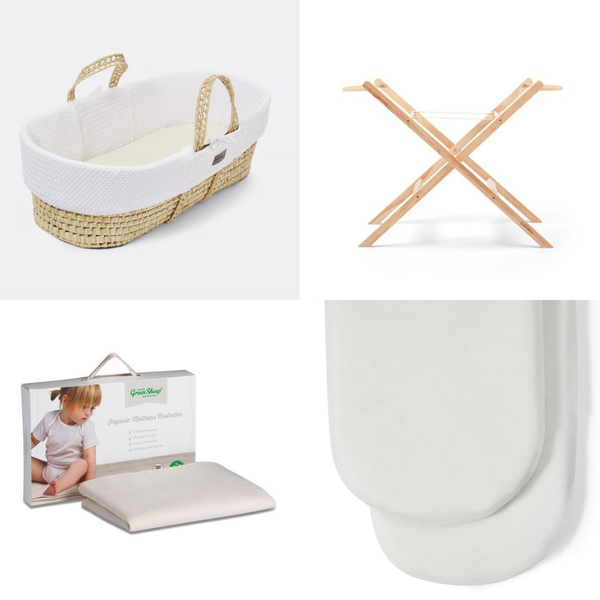 LGS 5 Piece Moses Basket Bundle