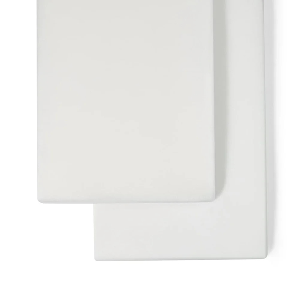 LGS Twin Pack Fitted Sheets - Crib