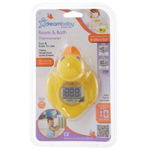DreamBaby Room and Bath Thermometer Duck